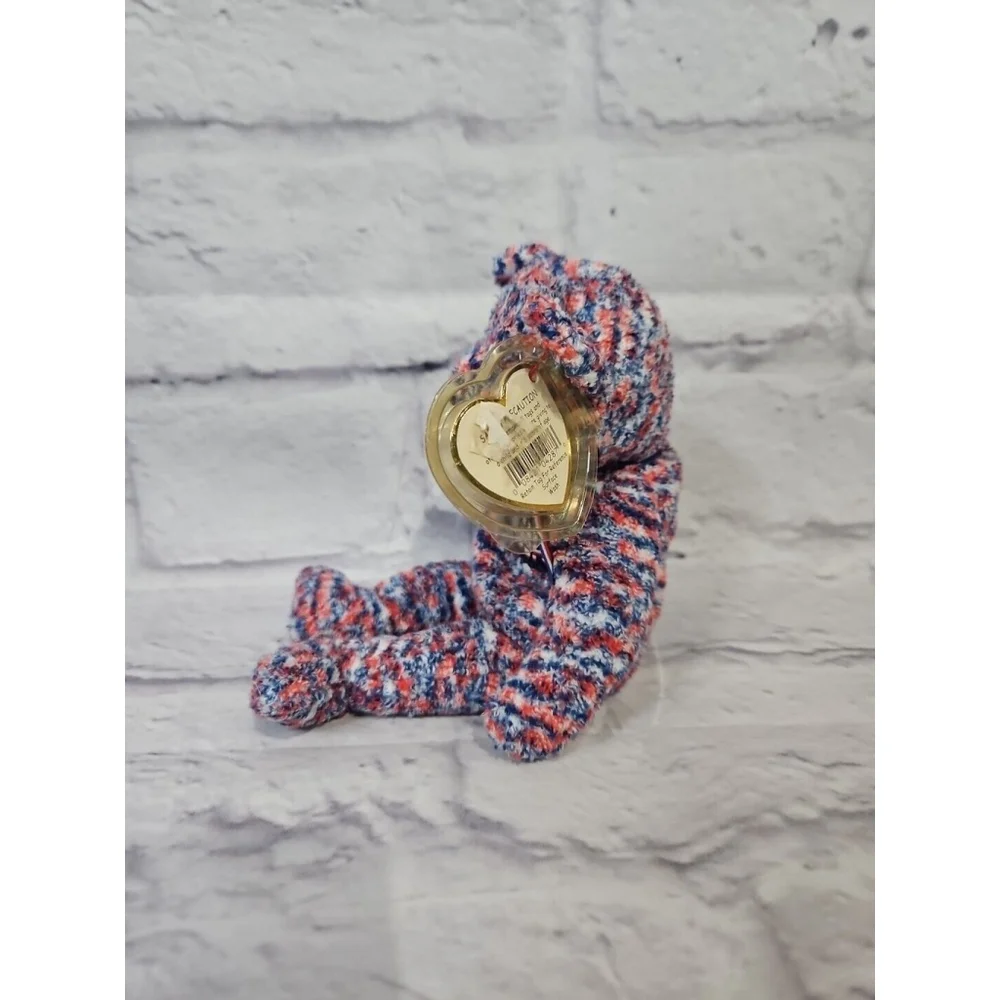 TY Beanie Baby USA America Bear Retired